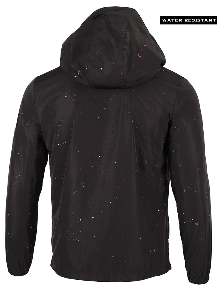 Paint Windjacke – Schwarz