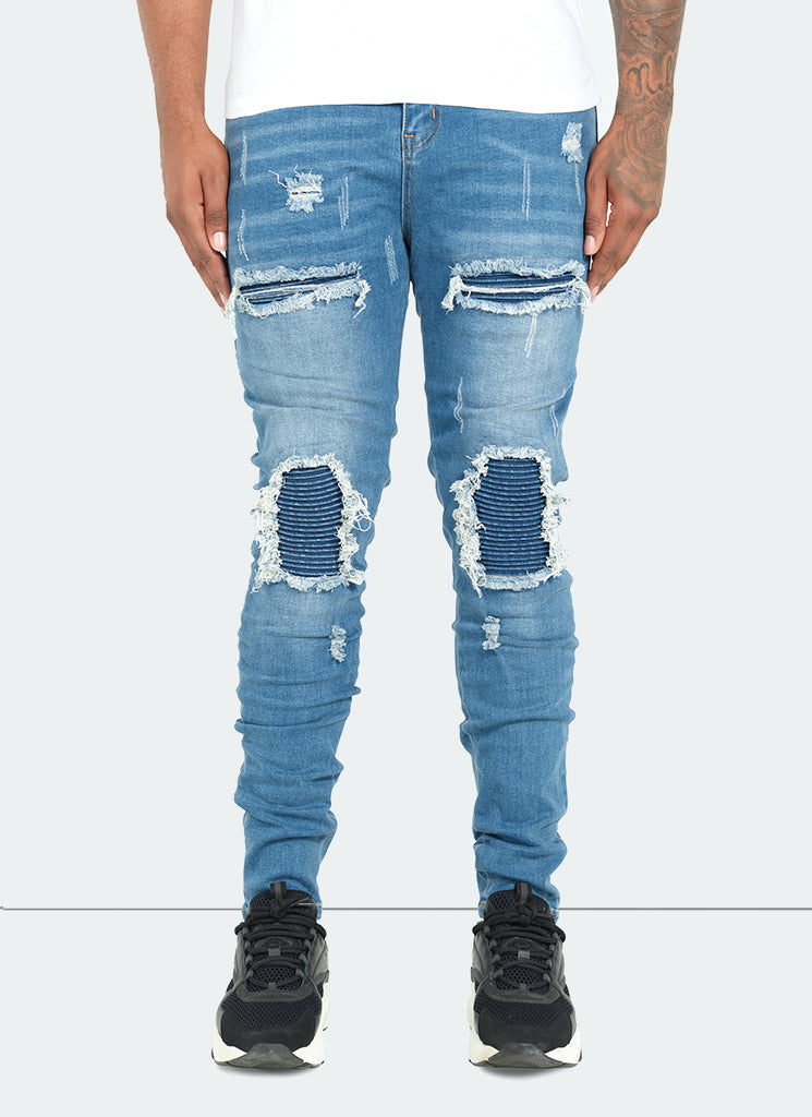 Motto-Jeans – Hellblau