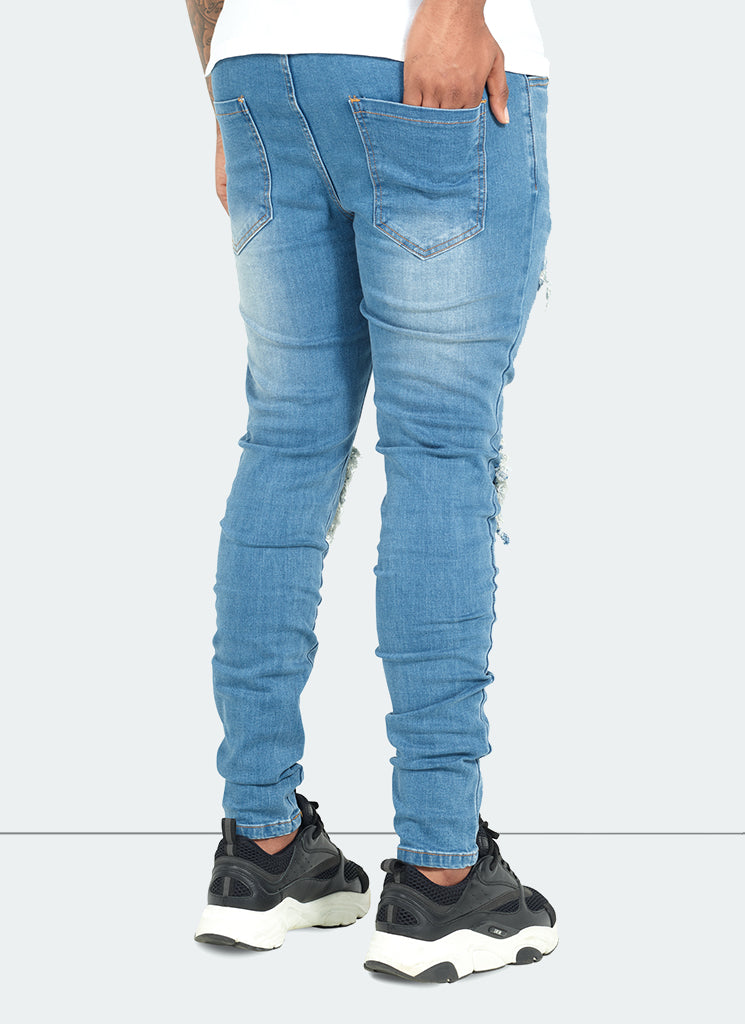 Motto-Jeans – Hellblau