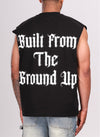 Members Arc Sleeveless T-Shirt - Black