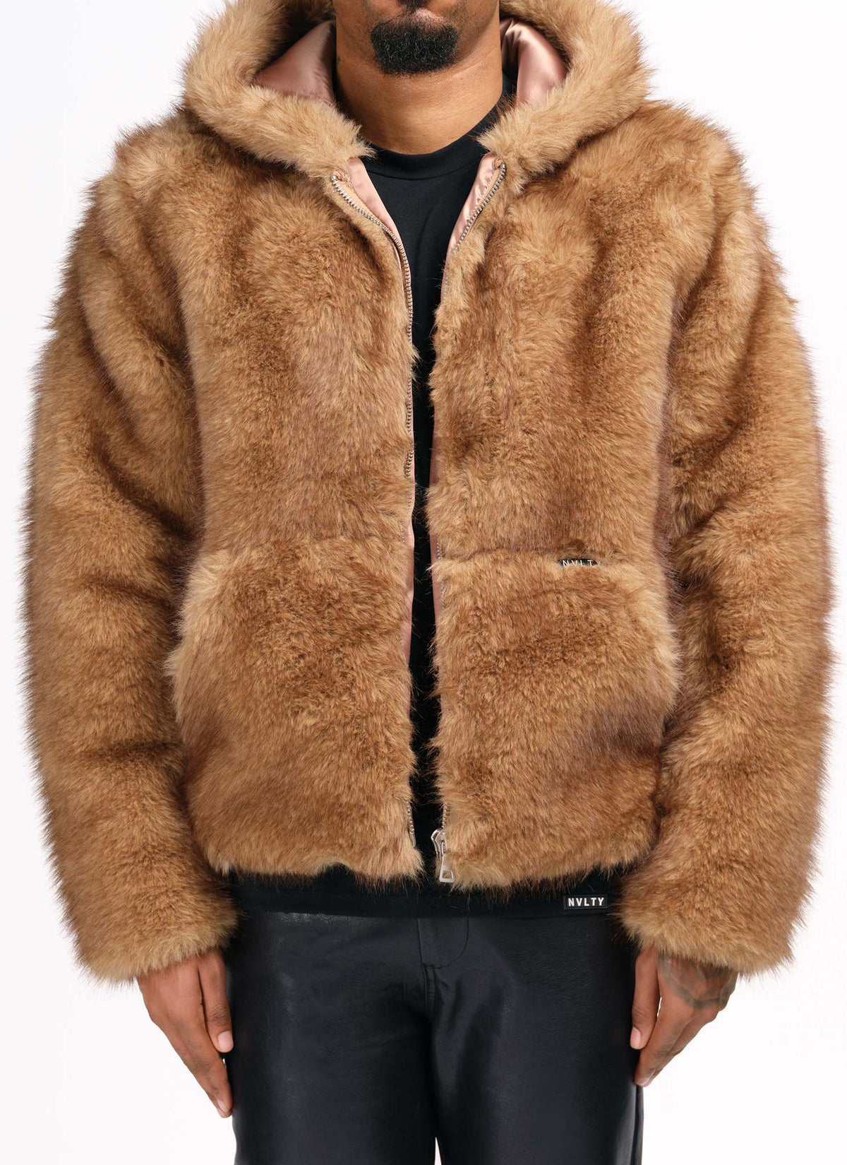 Fur Jacket - Brown