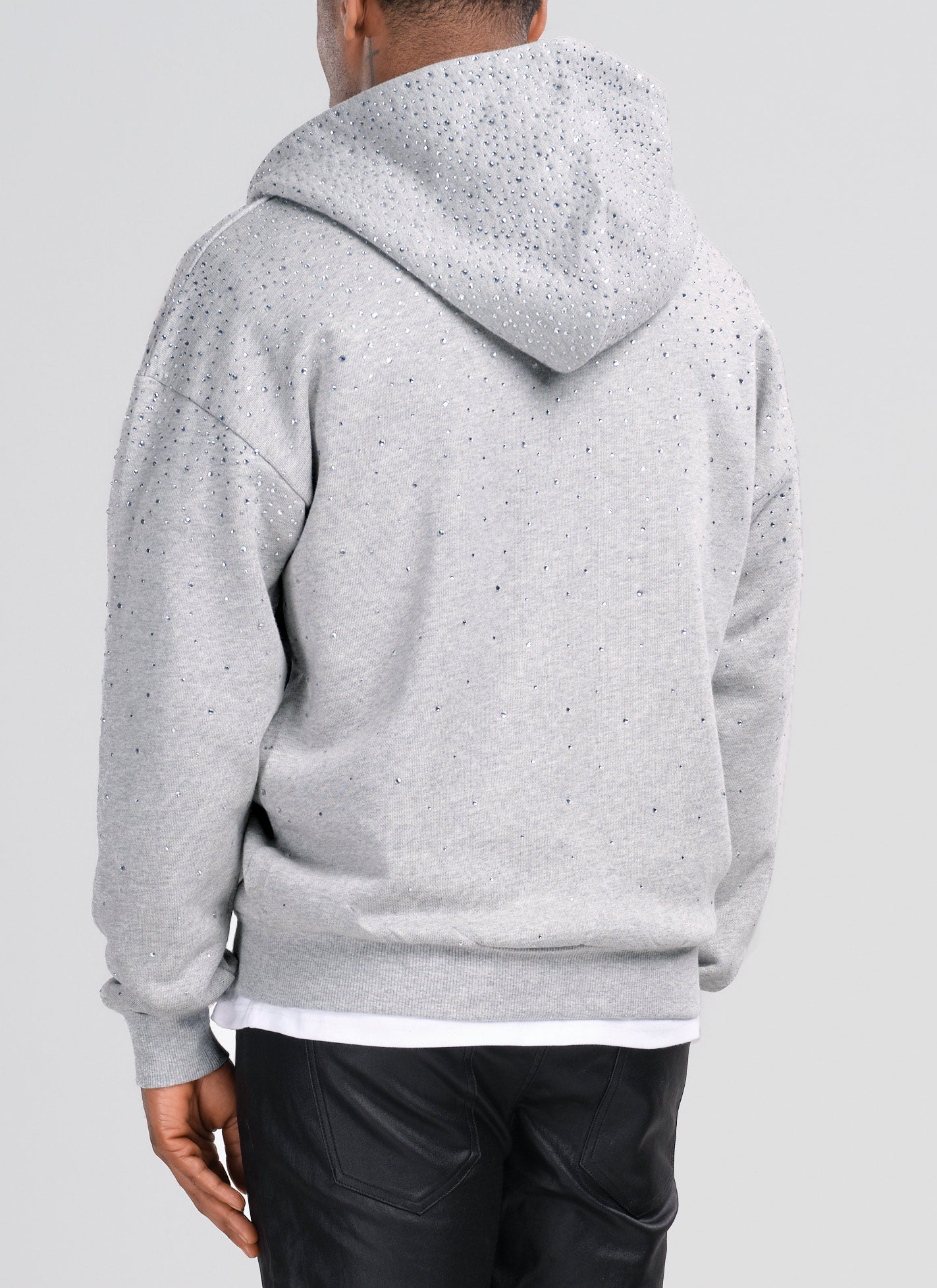 Vintage Flooded VVS Zip Hoodie - Grey