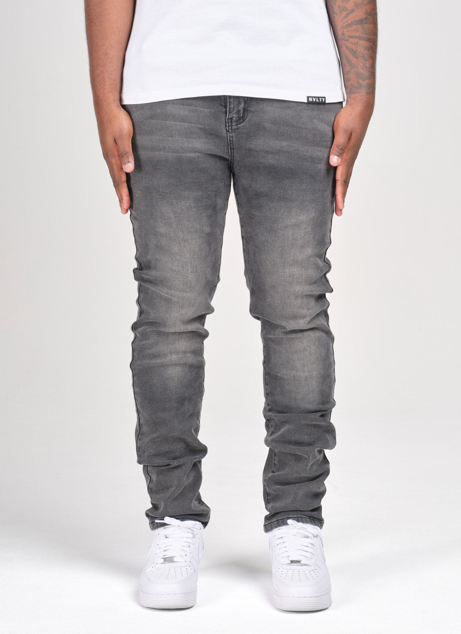 Slim Fit Jeans - Grey