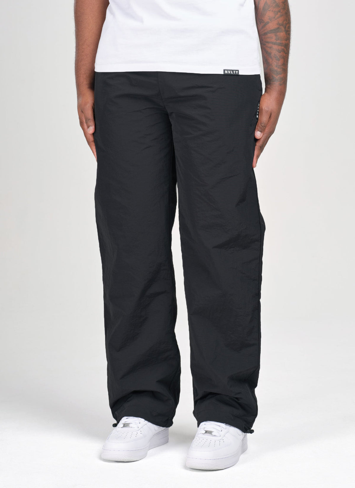 Heavyweight Shell Track Pants - Black