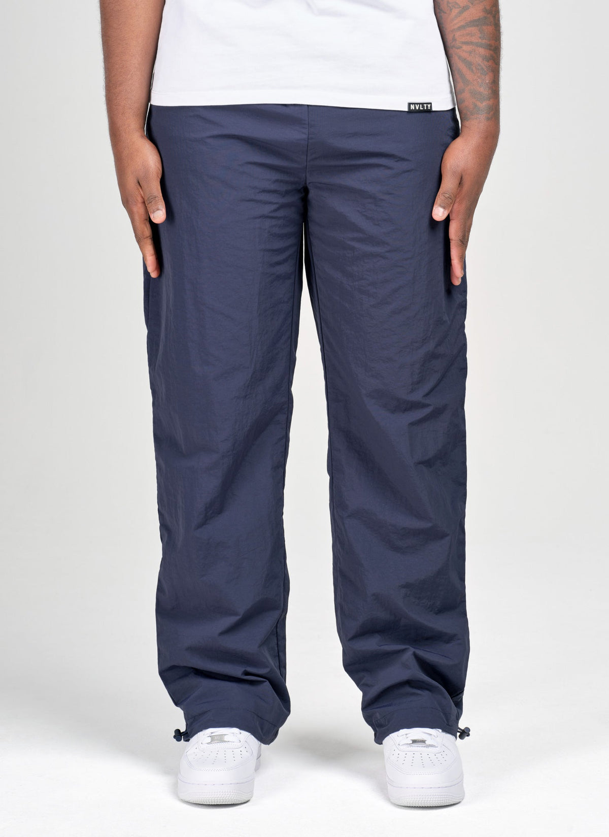 Heavyweight Shell Track Pants - Navy
