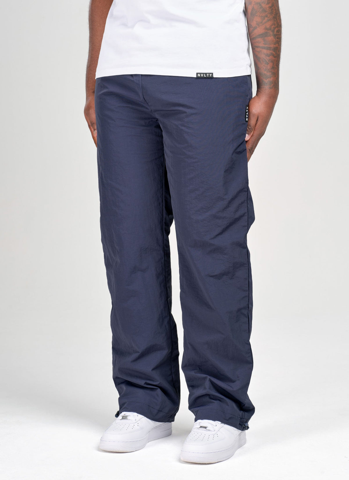 Heavyweight Shell Track Pants - Navy