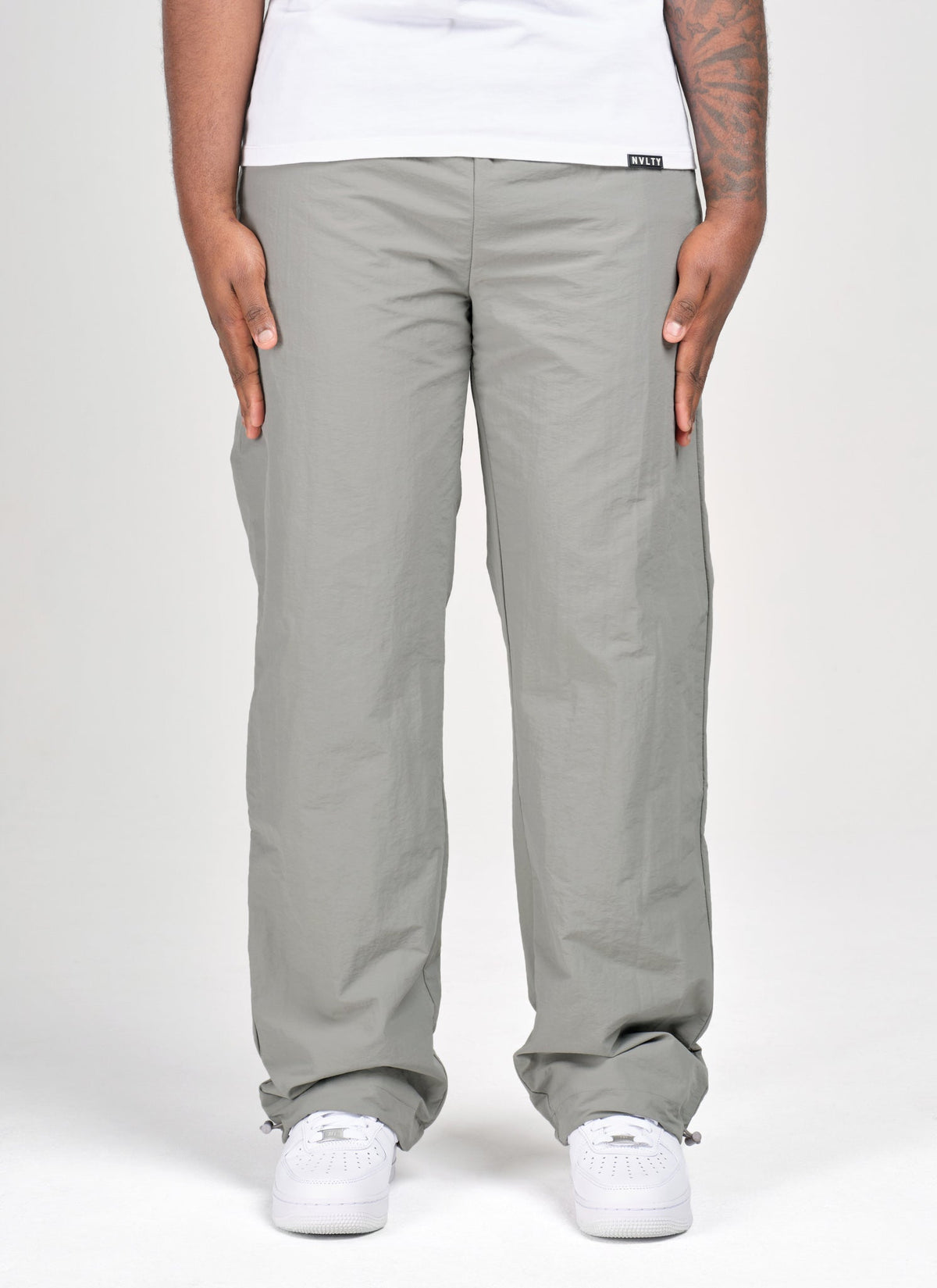 Heavyweight Shell Track Pants - Grey