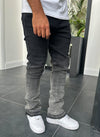 Vintage Flare Deep Fade Jeans - Black