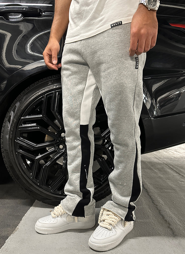 Pantalon de jogging Vintage Flare Paint - Gris