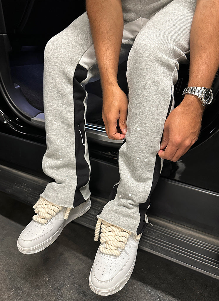 Pantalon de jogging Vintage Flare Paint - Gris