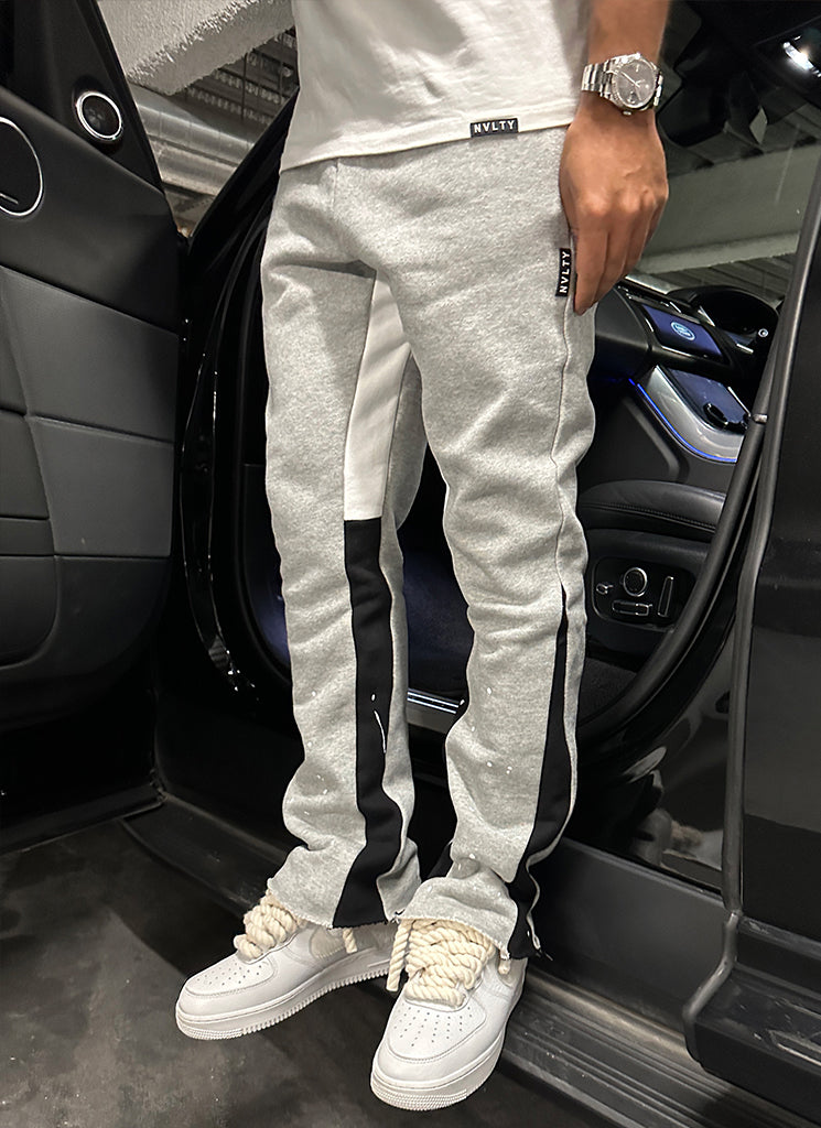 Pantalon de jogging Vintage Flare Paint - Gris