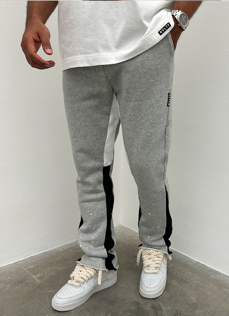 Pantalon de jogging Vintage Flare Paint - Gris