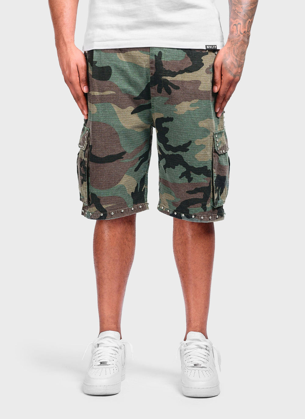 Vintage VVS Cargo Shorts - Camo