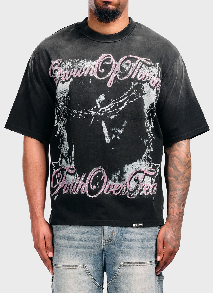 Crown Of Thorns T-Shirt - Black