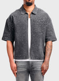 Vintage Flooded VVS Denim Shirt - Black