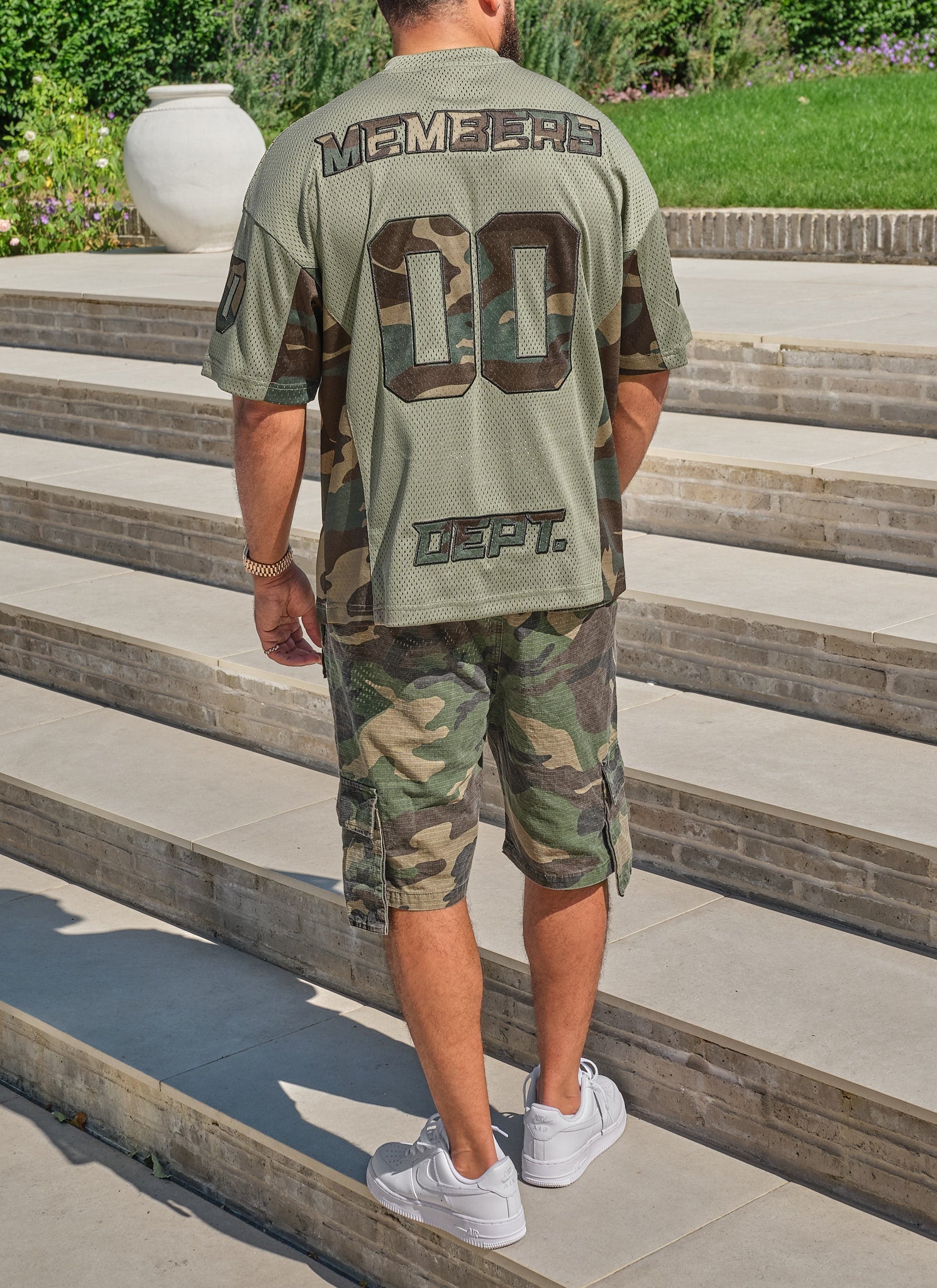Members Camo Jersey - Khaki