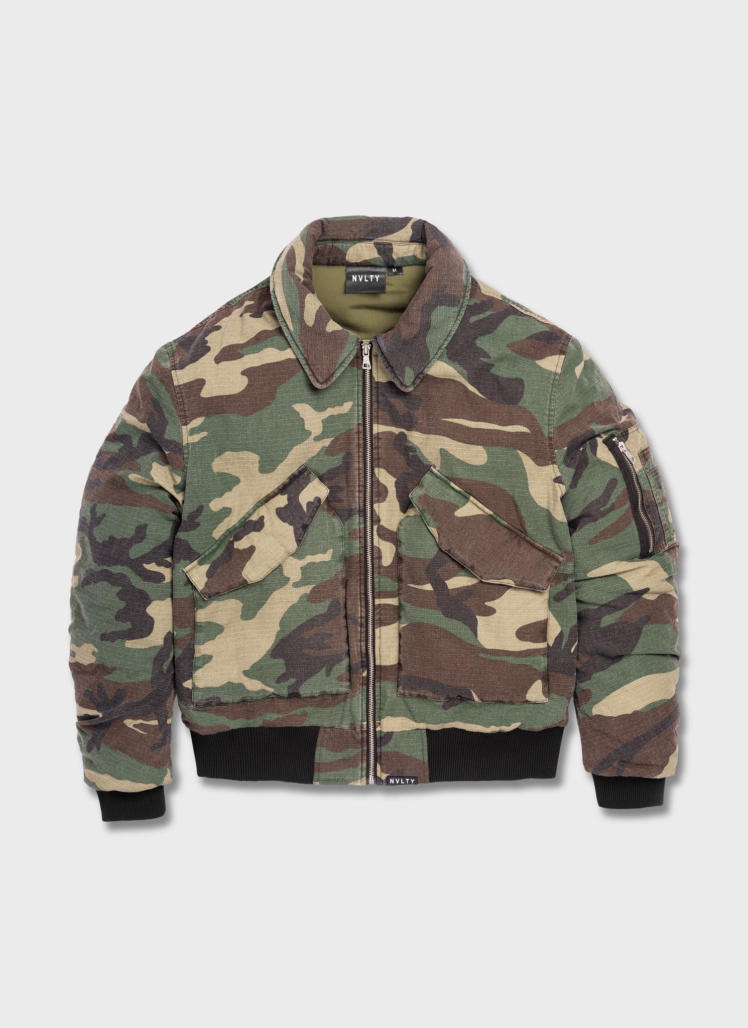 Aviator Flight Jacket - Camo