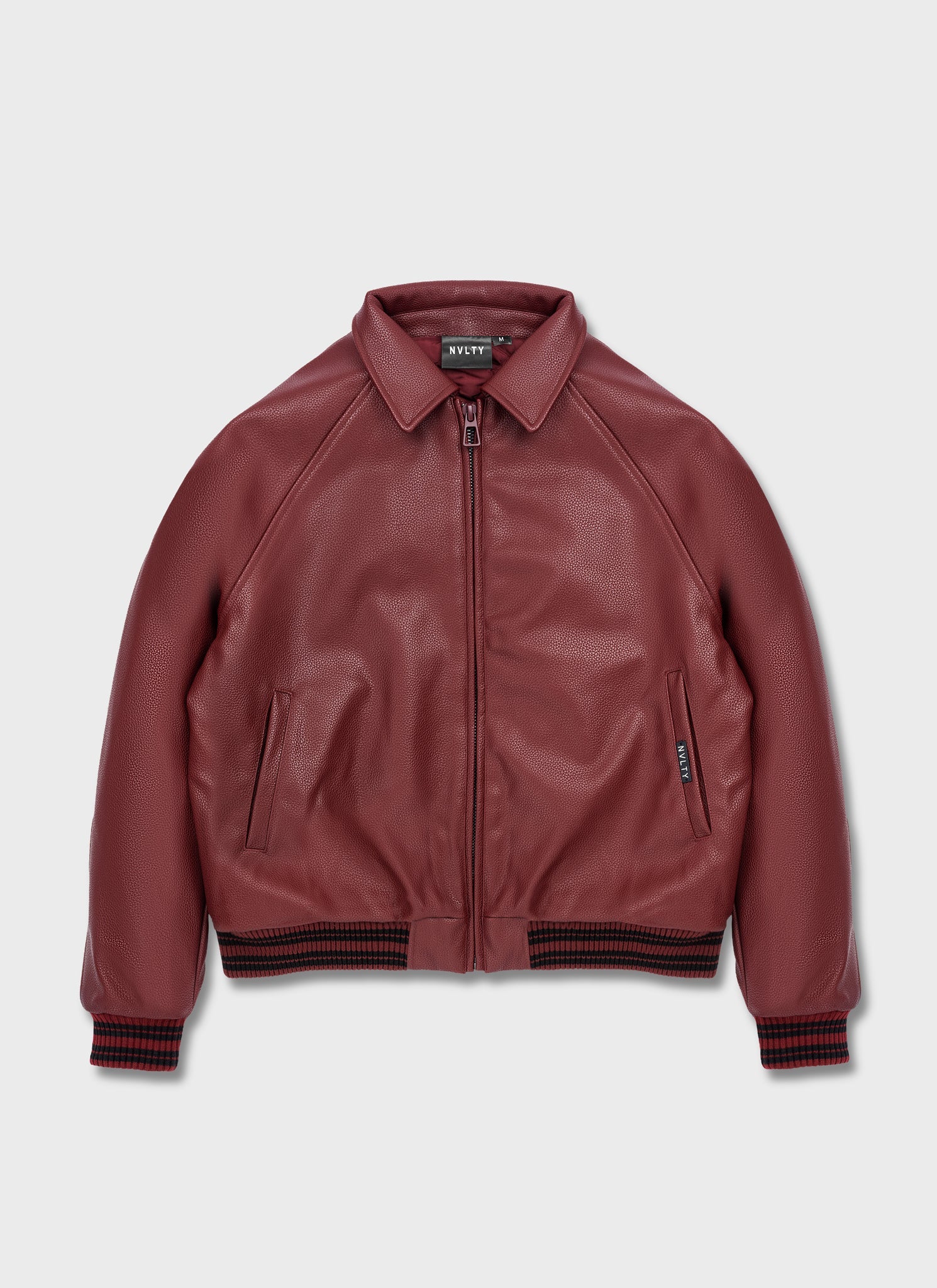 Aviator Jacket - Wine