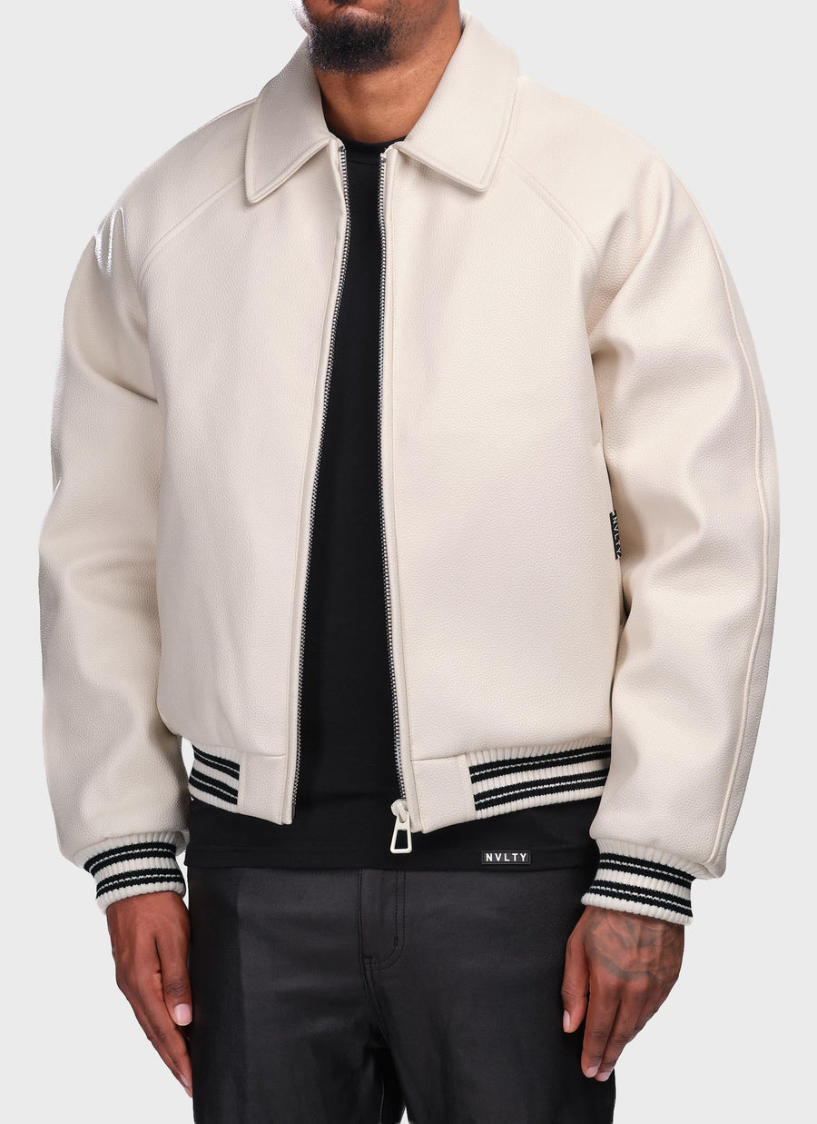 Aviator Jacket - Ivory