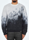 Mohair Gradient Sweater - Black