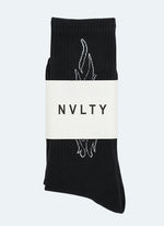 Flame Socks - Black