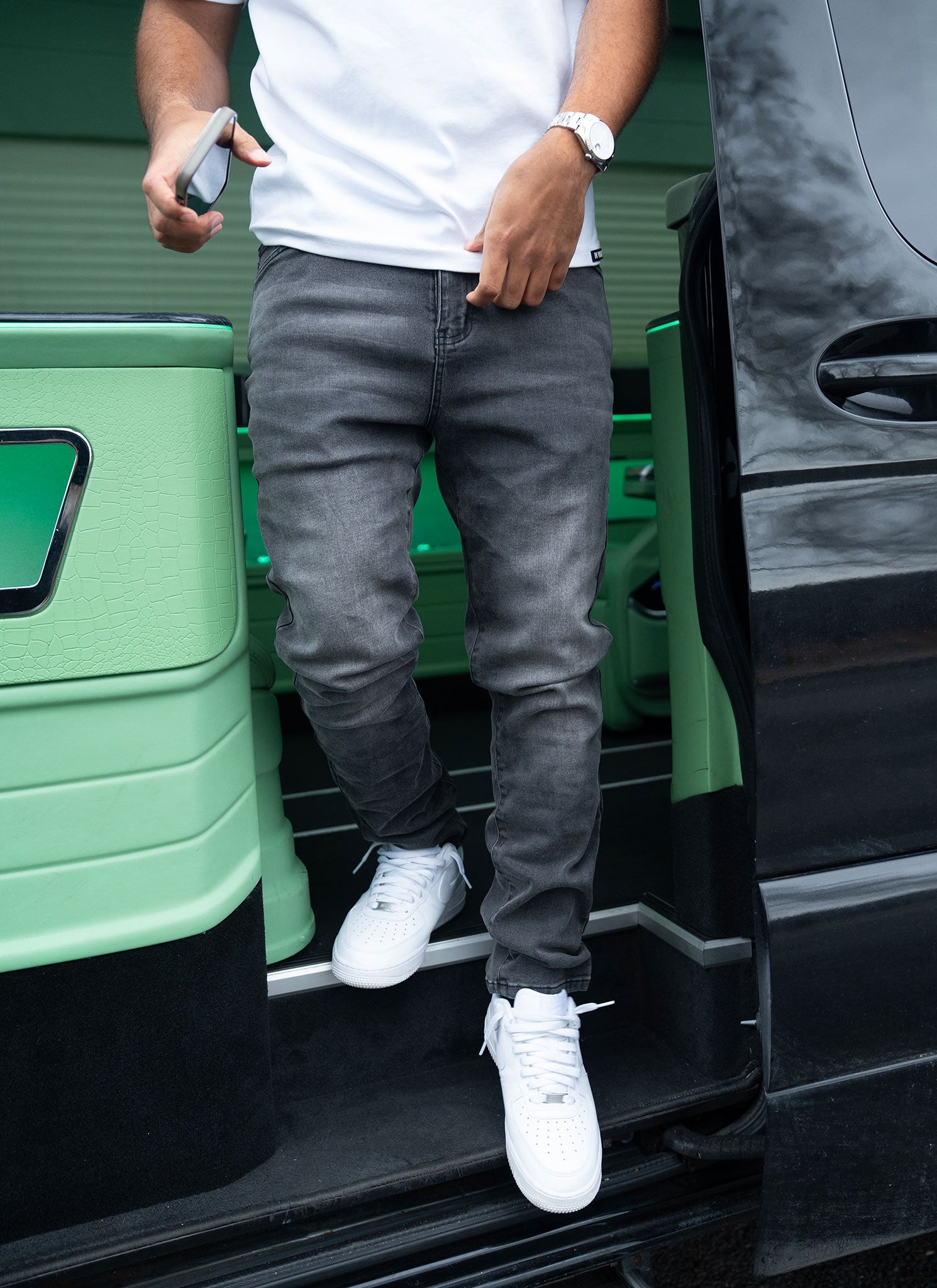 Slim Fit Jeans - Grey