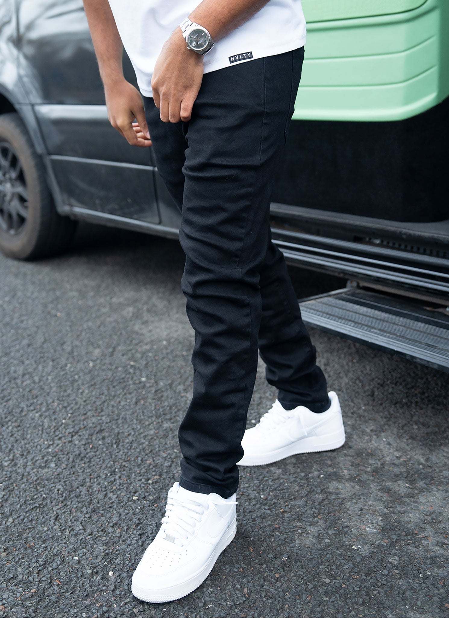 Slim Fit Jeans - Black