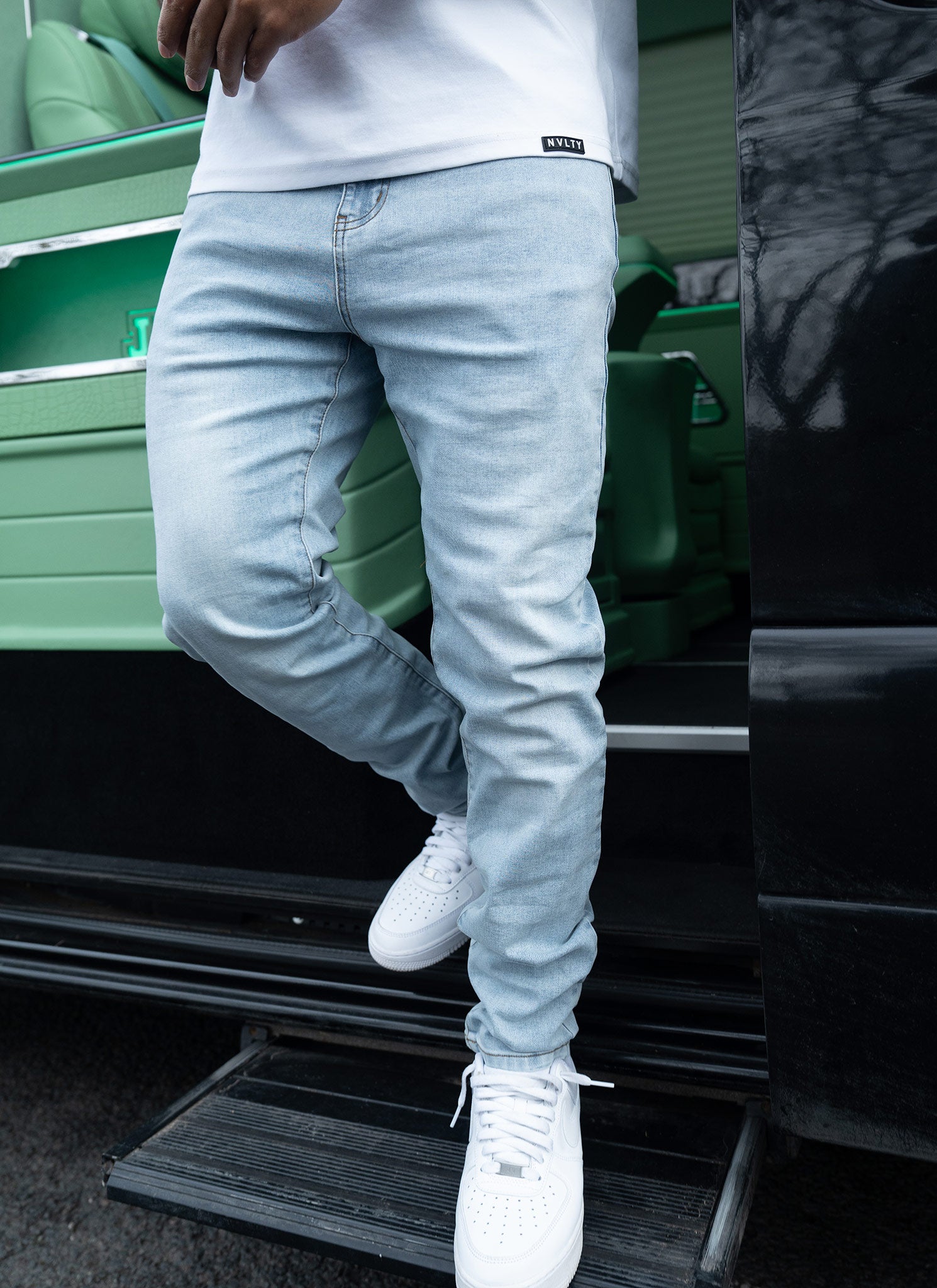 Slim Fit Jeans - Blue