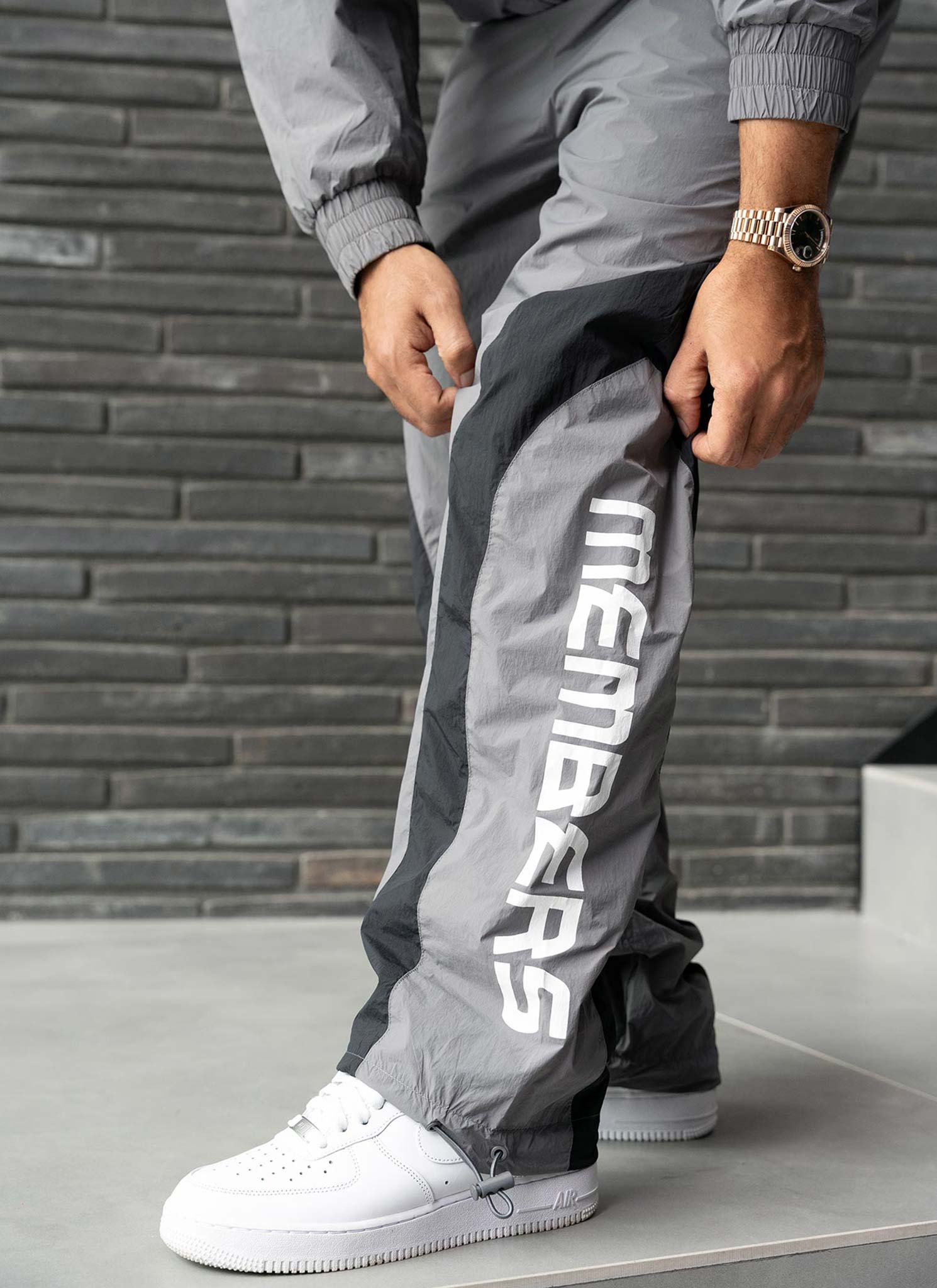 Members Track Pants - Grey