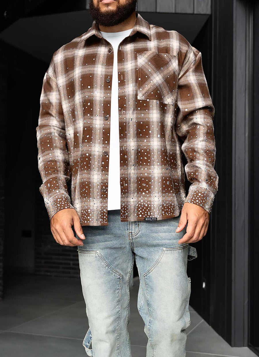 Vintage VVS Flannel - Brown