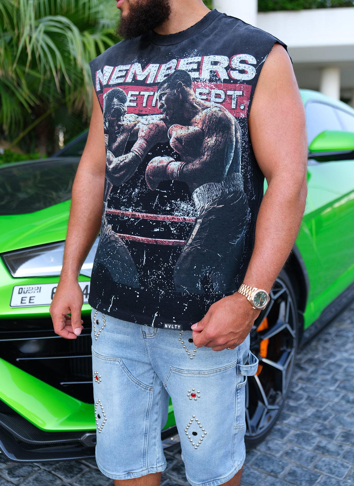 Members Athletic Dept T-Shirt - Black