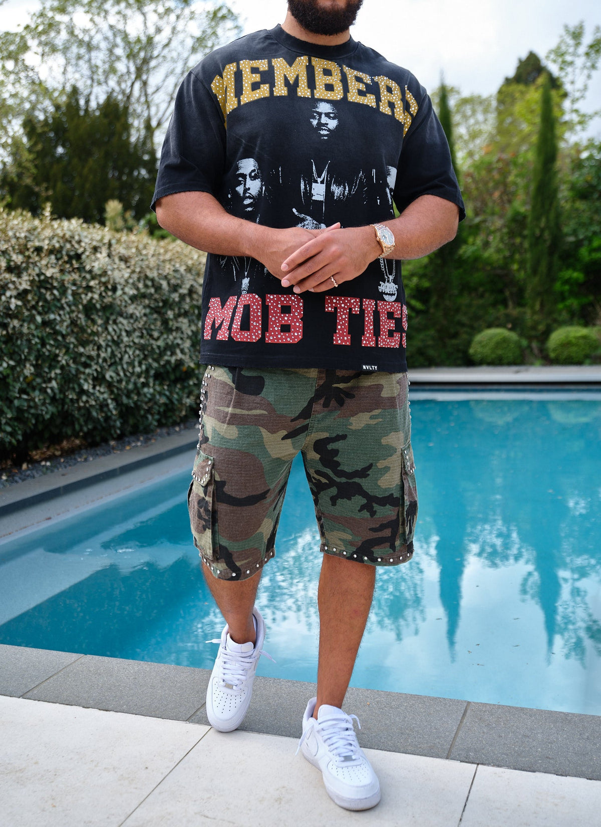 Vintage VVS Cargo Shorts - Camo