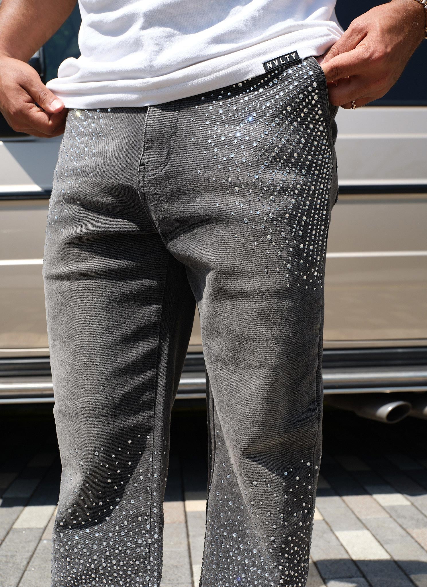 Vintage VVS Cluster Jeans - Black
