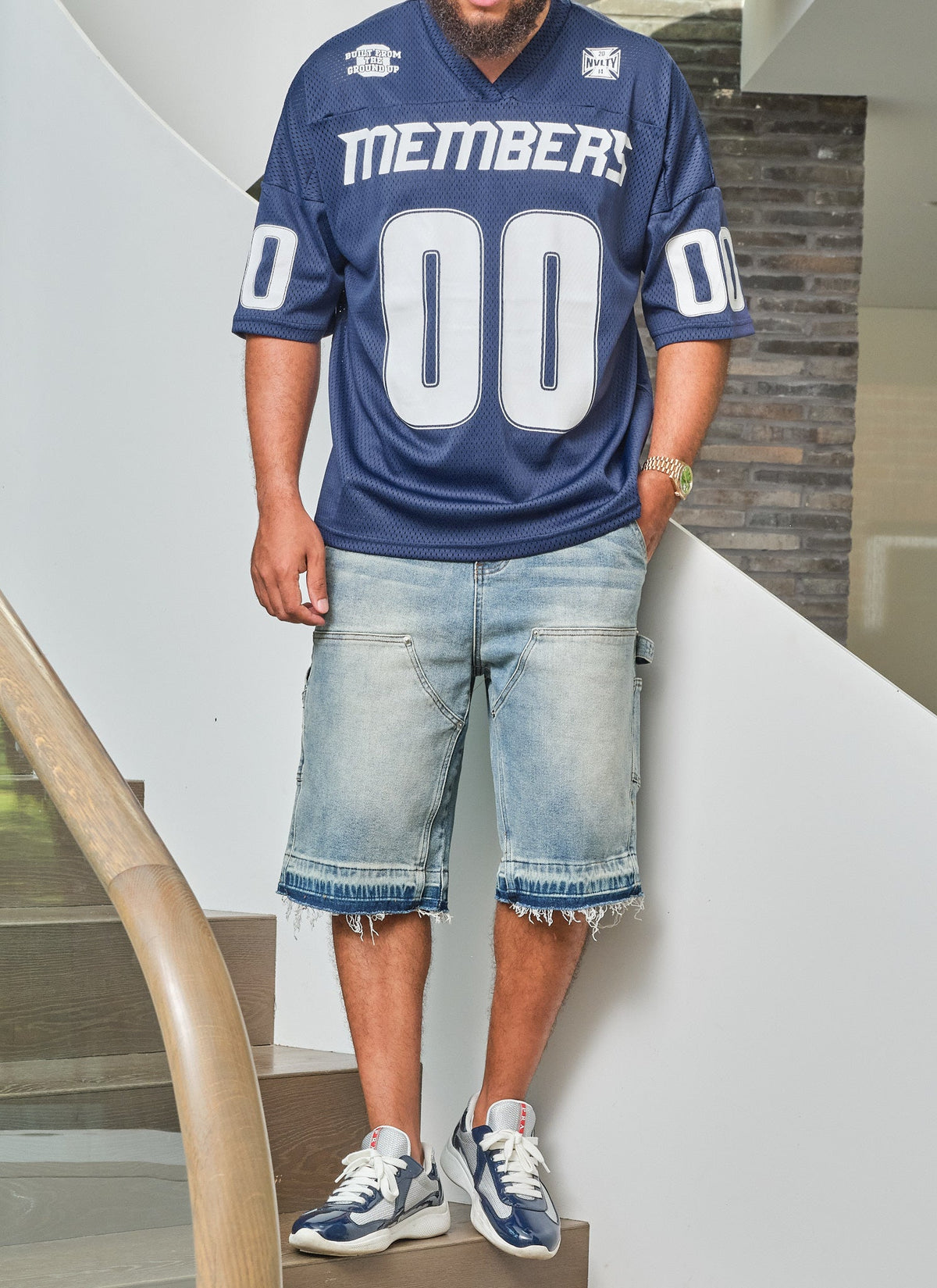 Members Jersey - Navy