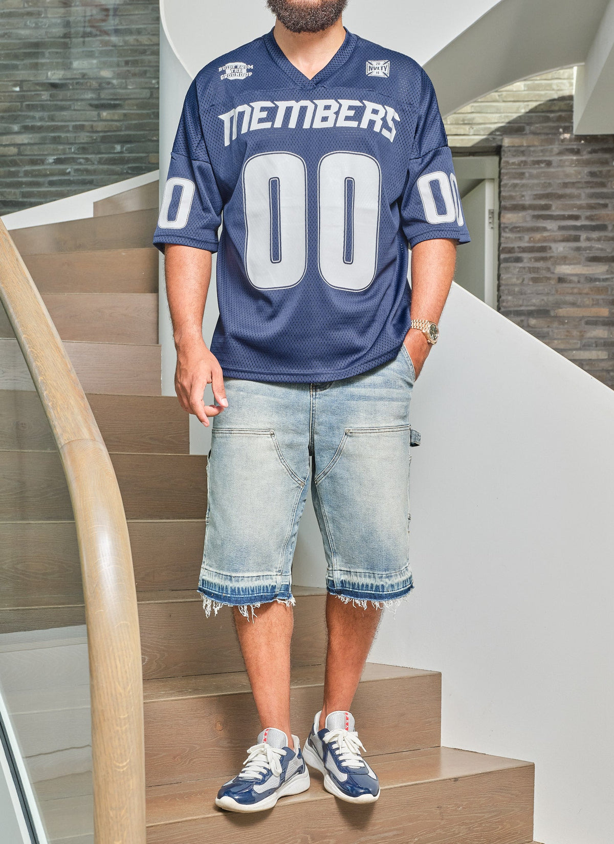Members Jersey - Navy