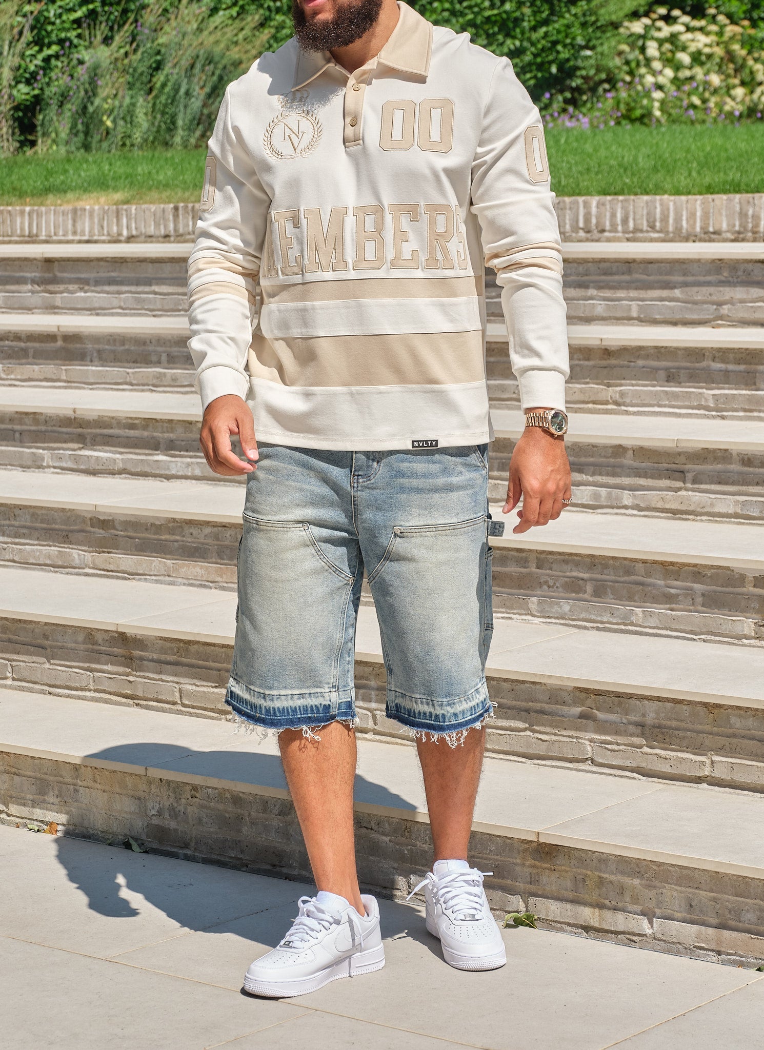 Members Royal Rugby Shirt - Ivory