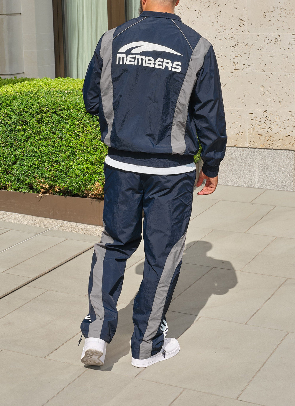 Members Track Jacket - Navy