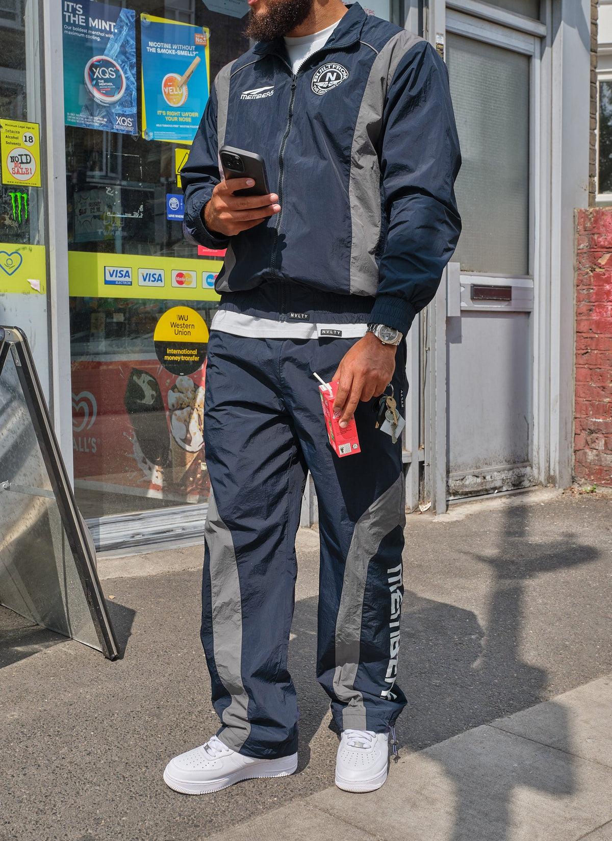Members Track Pants - Navy