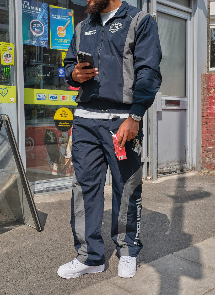 Members Track Jacket - Navy