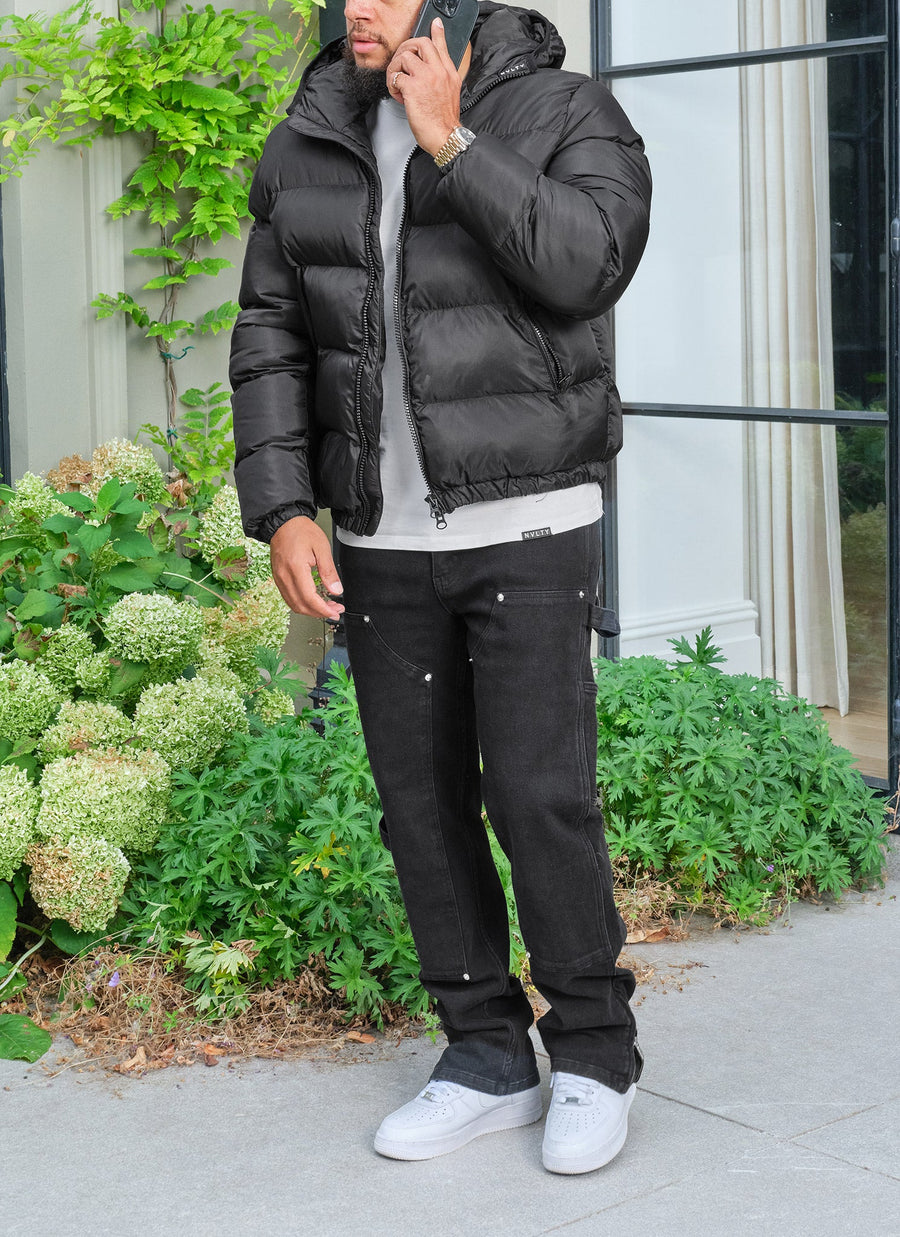 Luxe Puffer Jacket - Black
