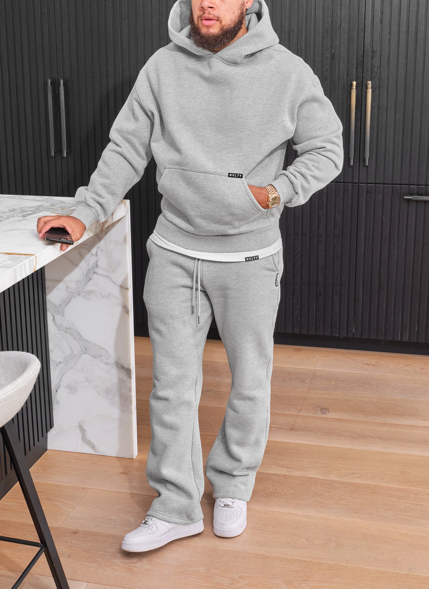 Heavyweight Luxe Hoodie - Grey
