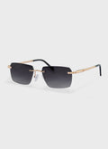 Frameless Tint Sunglasses - Gold