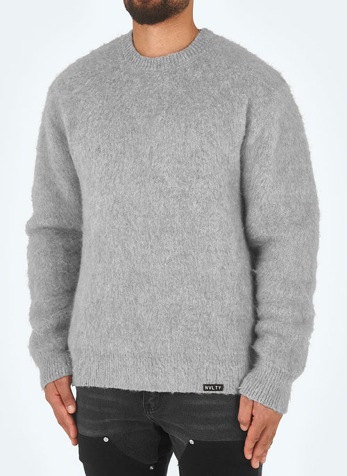 Mohair Sweater - Grey