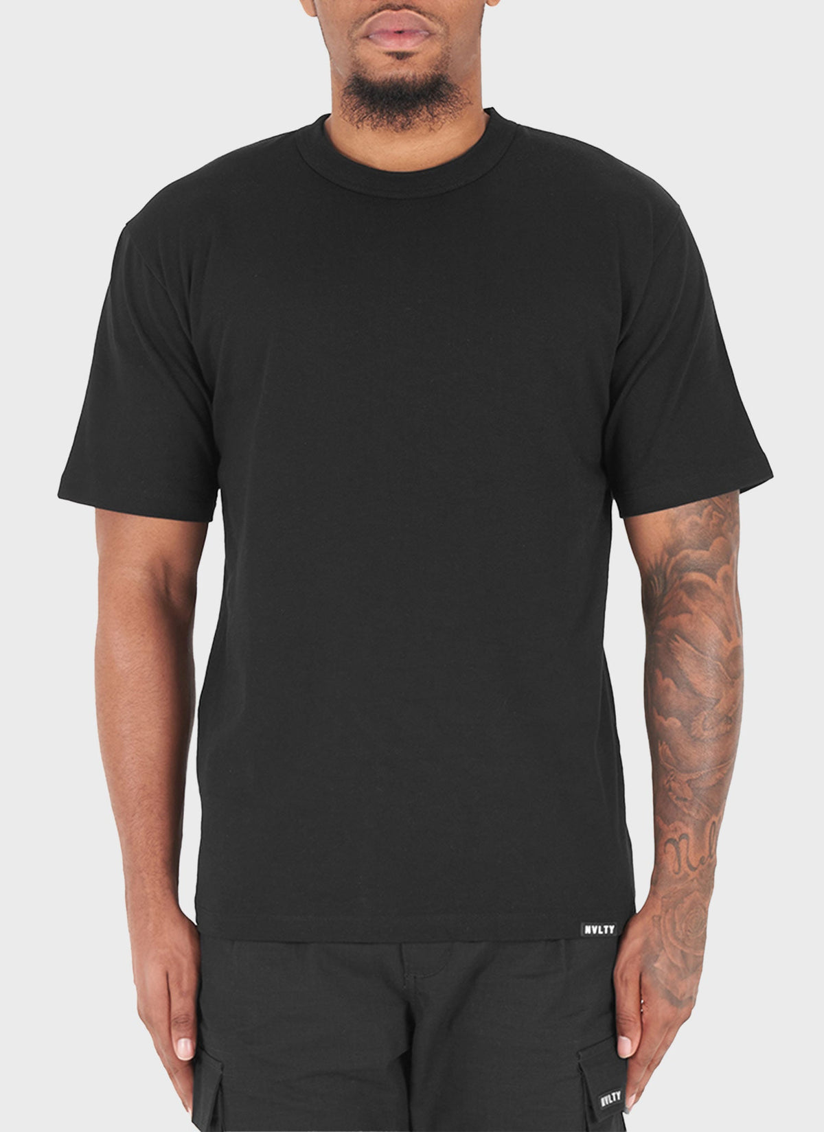 Heavyweight Essential T-Shirt - Black