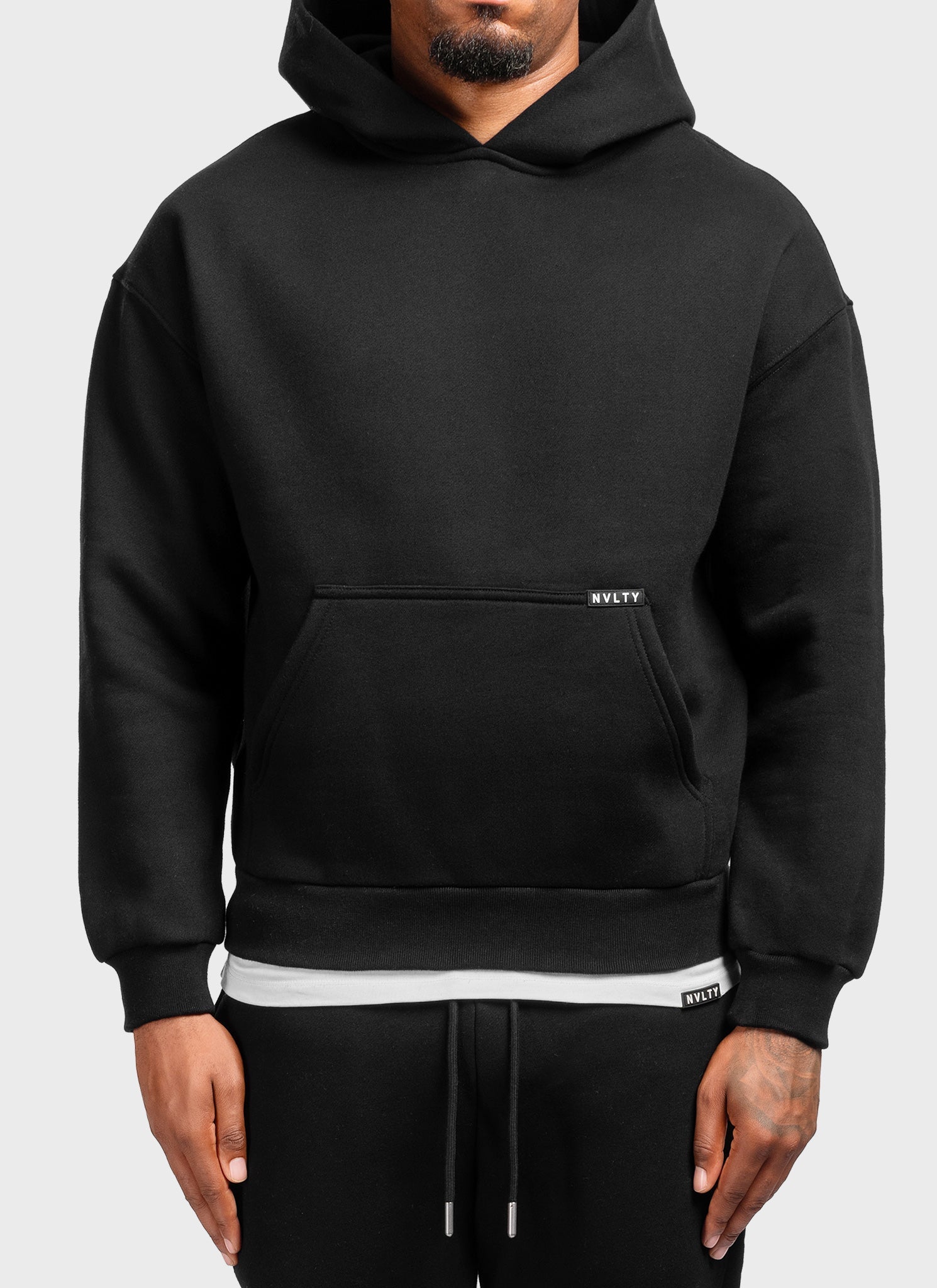 Heavyweight Luxe Hoodie - Black