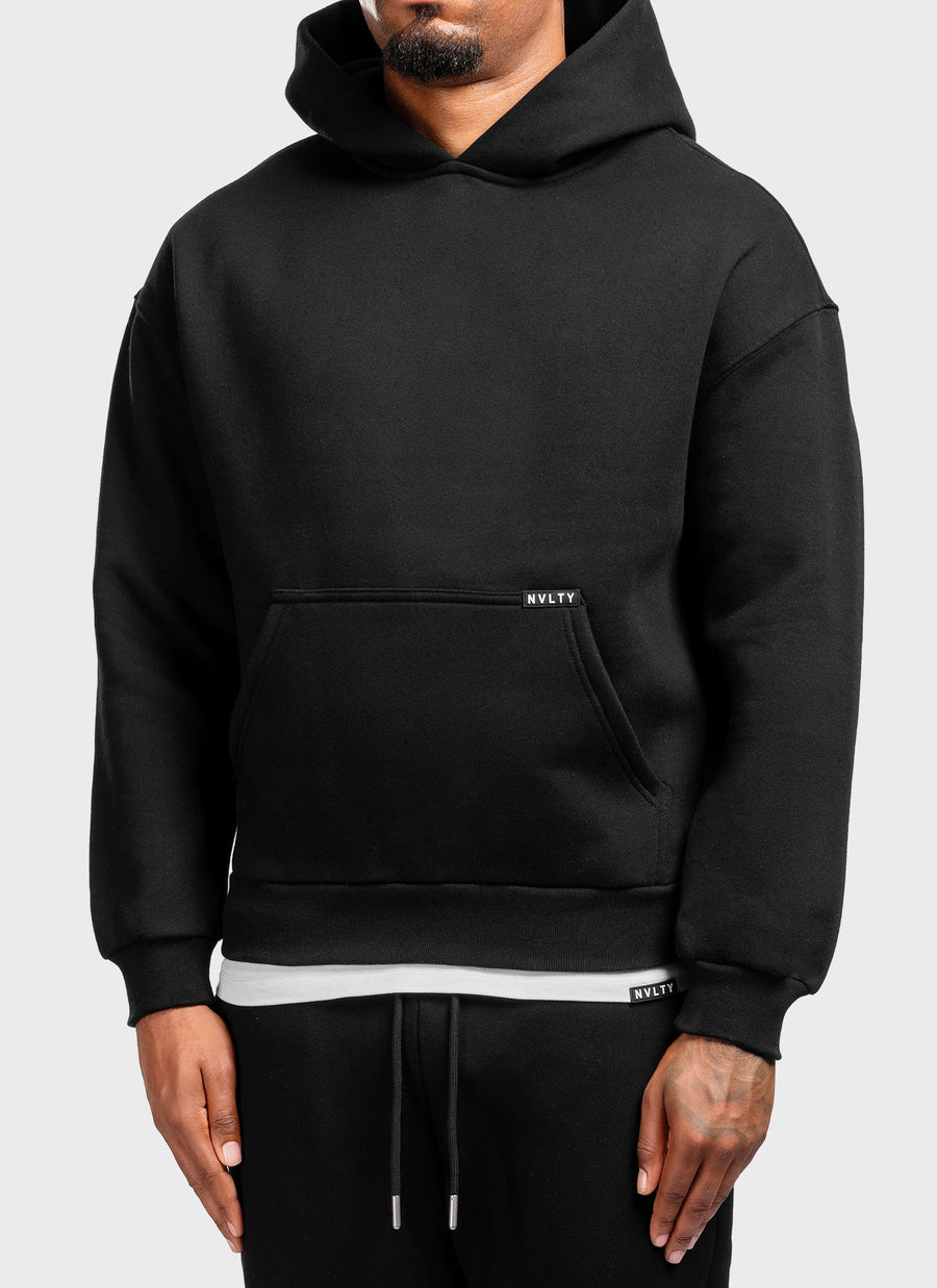Heavyweight Luxe Hoodie - Black