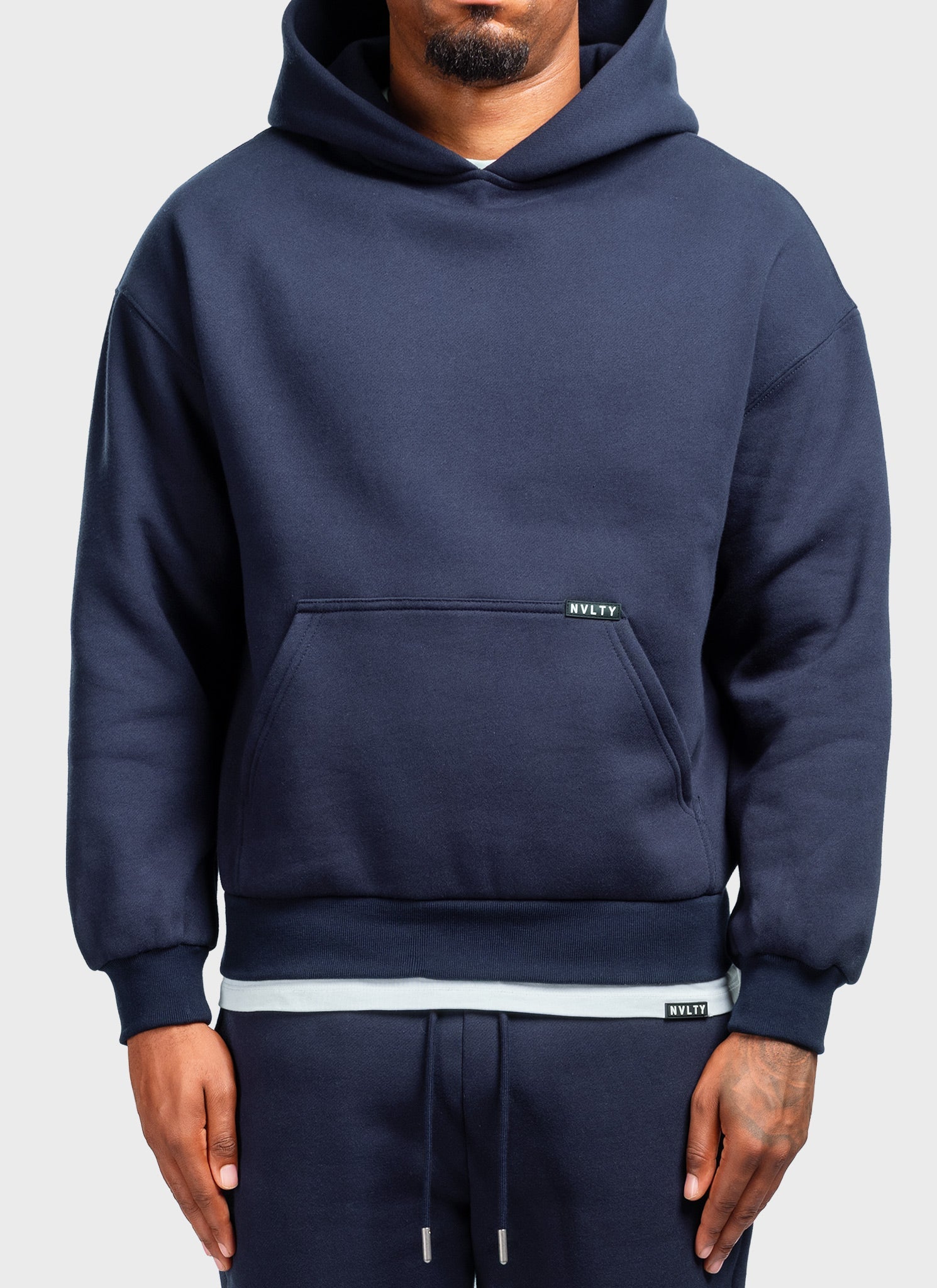 Heavyweight Luxe Hoodie - Navy