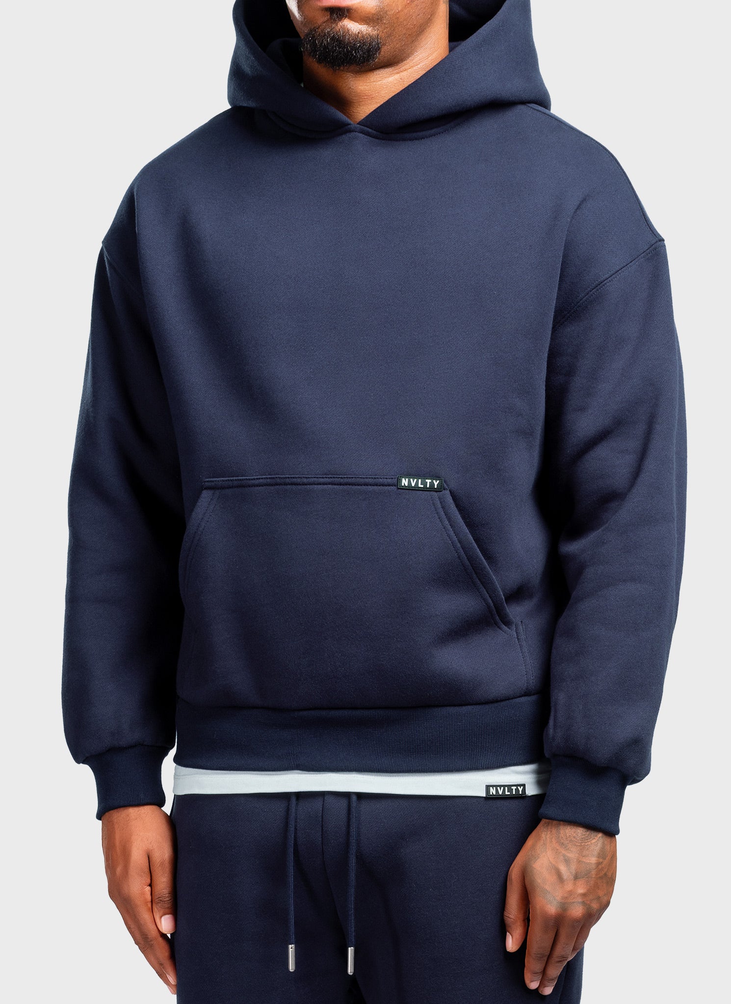 Heavyweight Luxe Hoodie - Navy