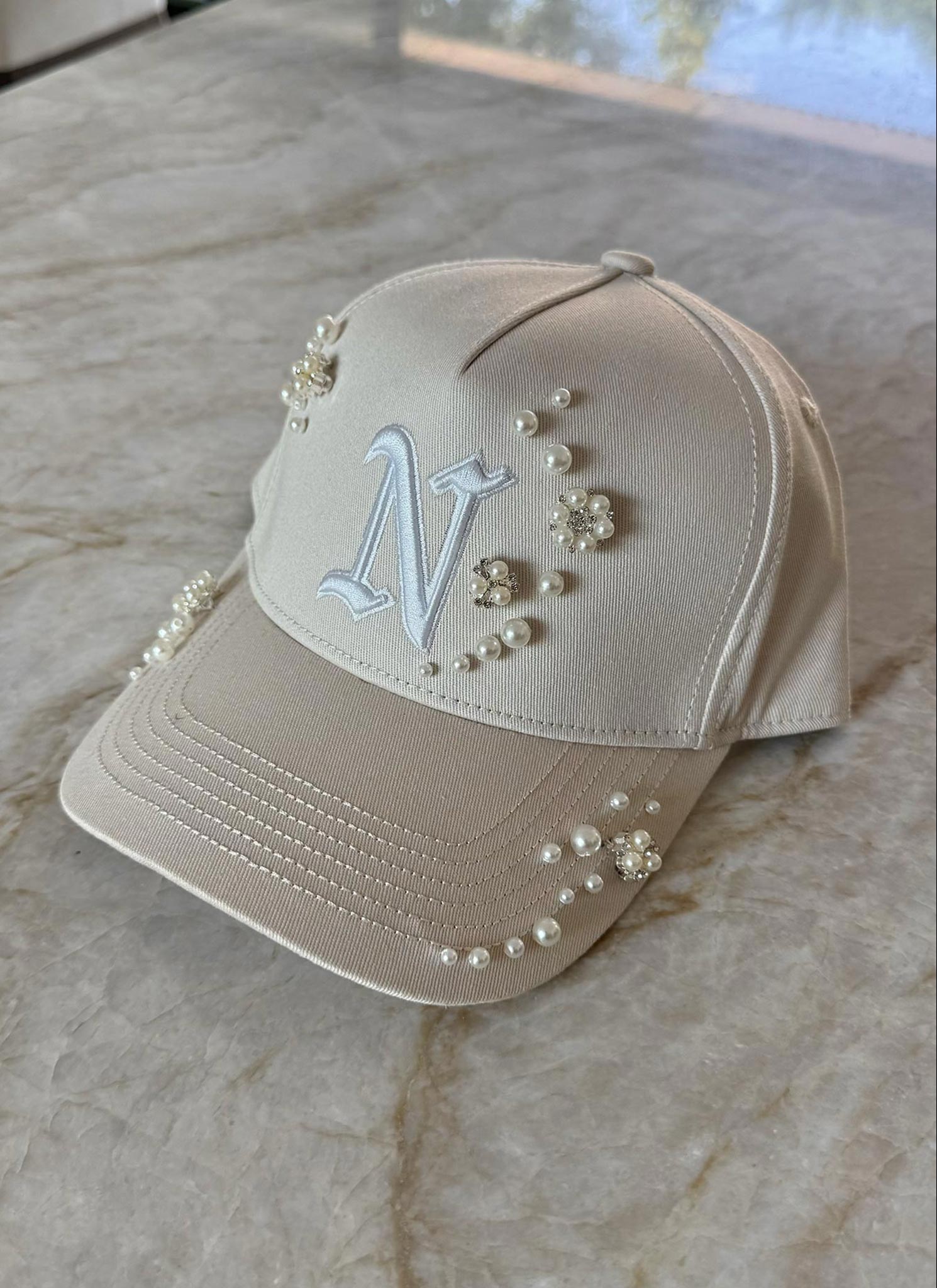 Pearl Cap - Stone