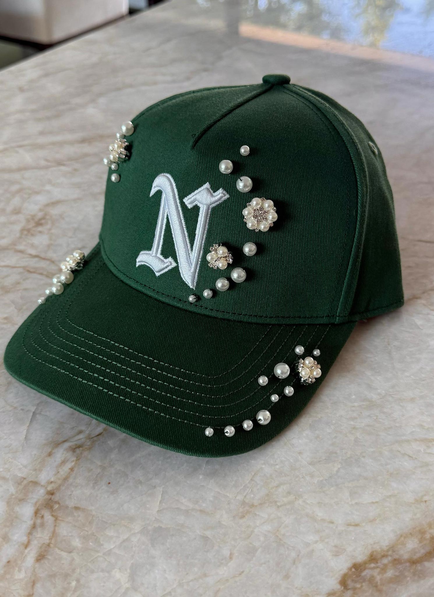Pearl Cap - Green